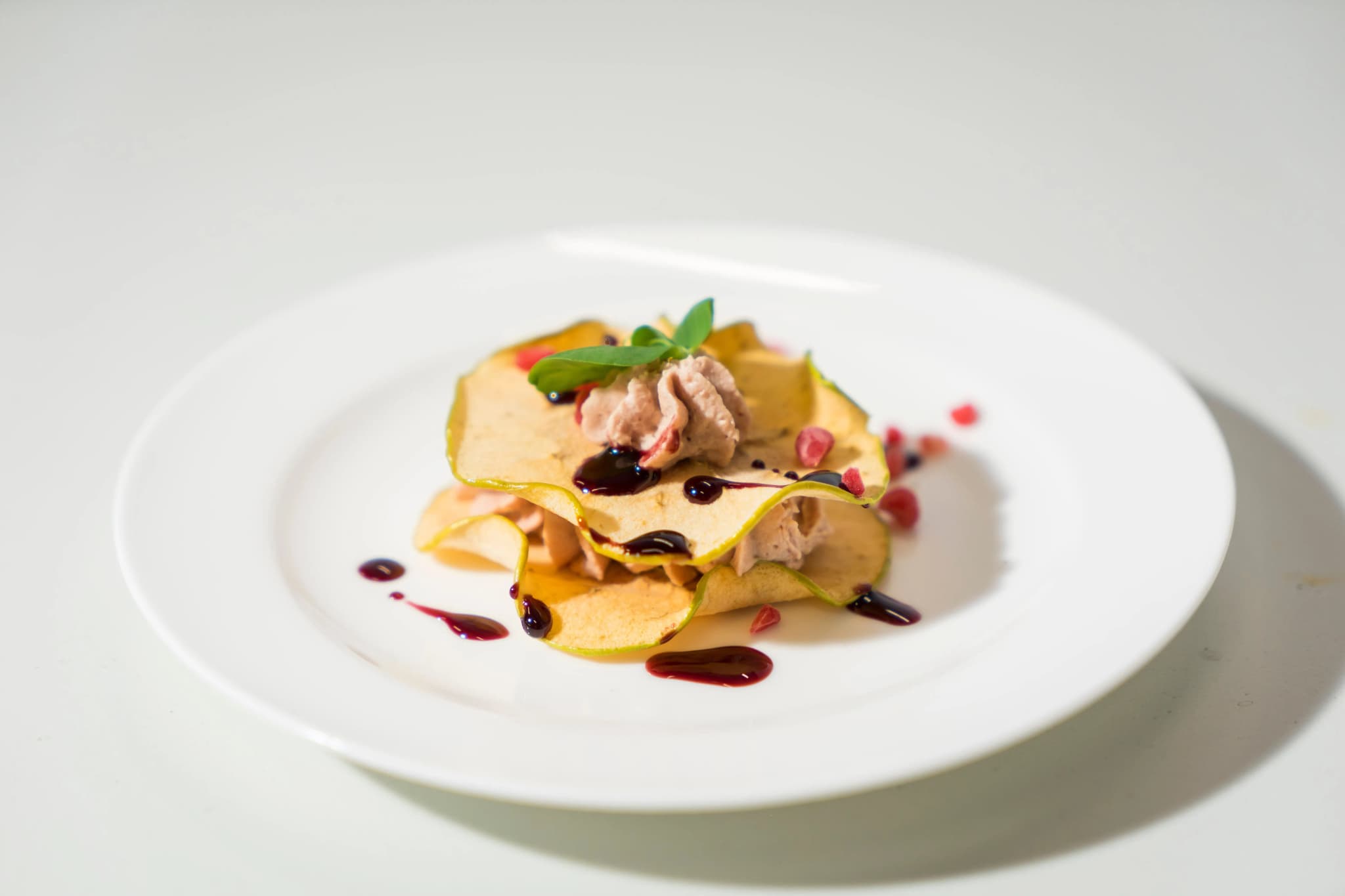 Bacalhau grelhado servido na taberna
